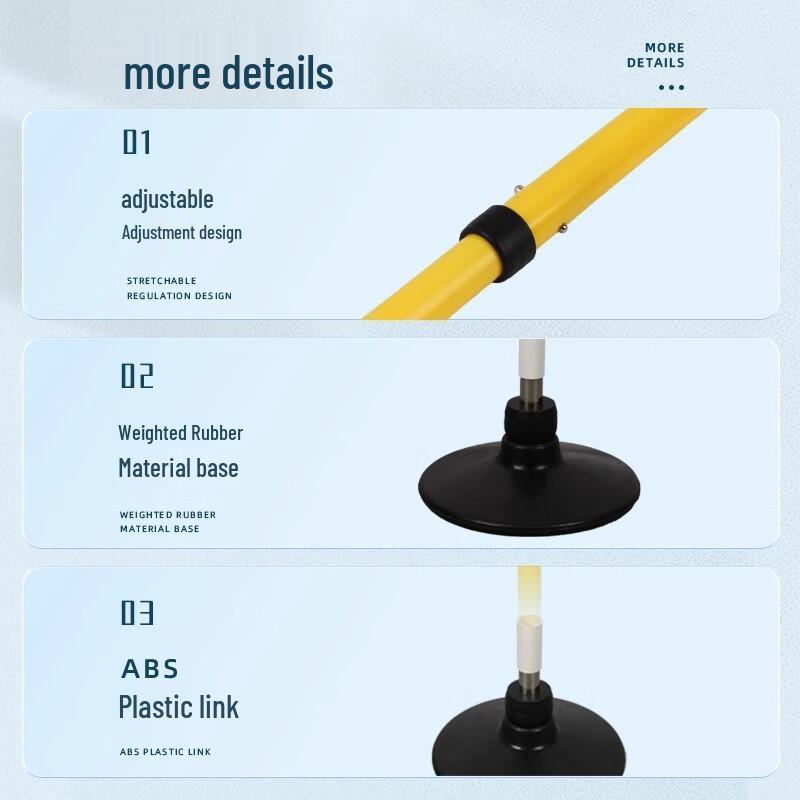 Adjustable Height Basketball Tumbler Training Pole