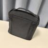 Lipstick Organizer 2025 New Portable Black Makeup Bag for 30-40 Cosmetics