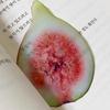 Multicolor Fruit Slice Bookmark Acrylic Funny Design Bookmark Reading Book Page Holder  Gift