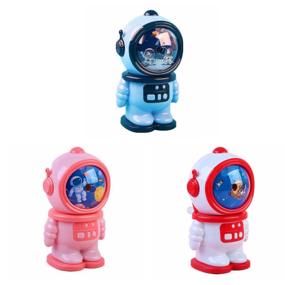 Space Theme Hand Crank Pencil Sharpener Astronaut Astronaut Mechanical Sharpener  Birthday Gift