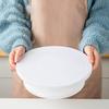 White Round Plastic Cake Turntable Cake Decorating Tools for Beginners and Pros Baking Supplies Accessories