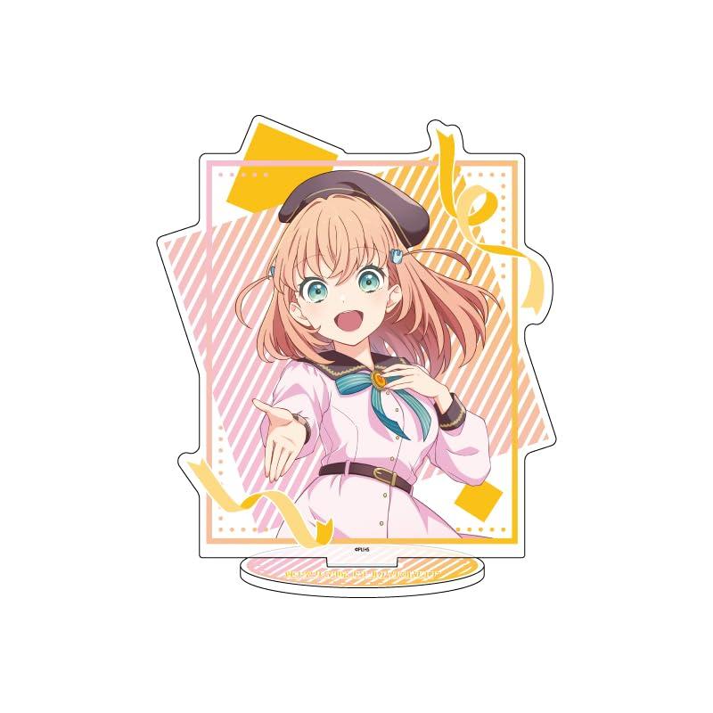 

A3 Love Hasunosora Jogakuin School Idol Club 01 Kaho Hinoshita Dream Believers Acrylic Stand Live! Ver. [Official Illustration] H150×W150mm