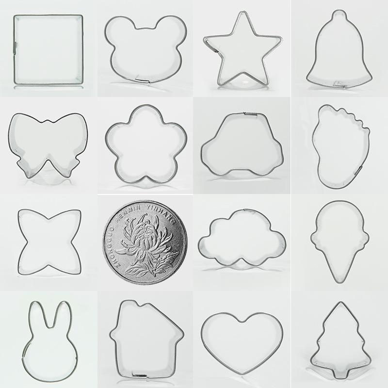Stainless Steel Mini Biscuit & Cookie Cutter (Food Grade)