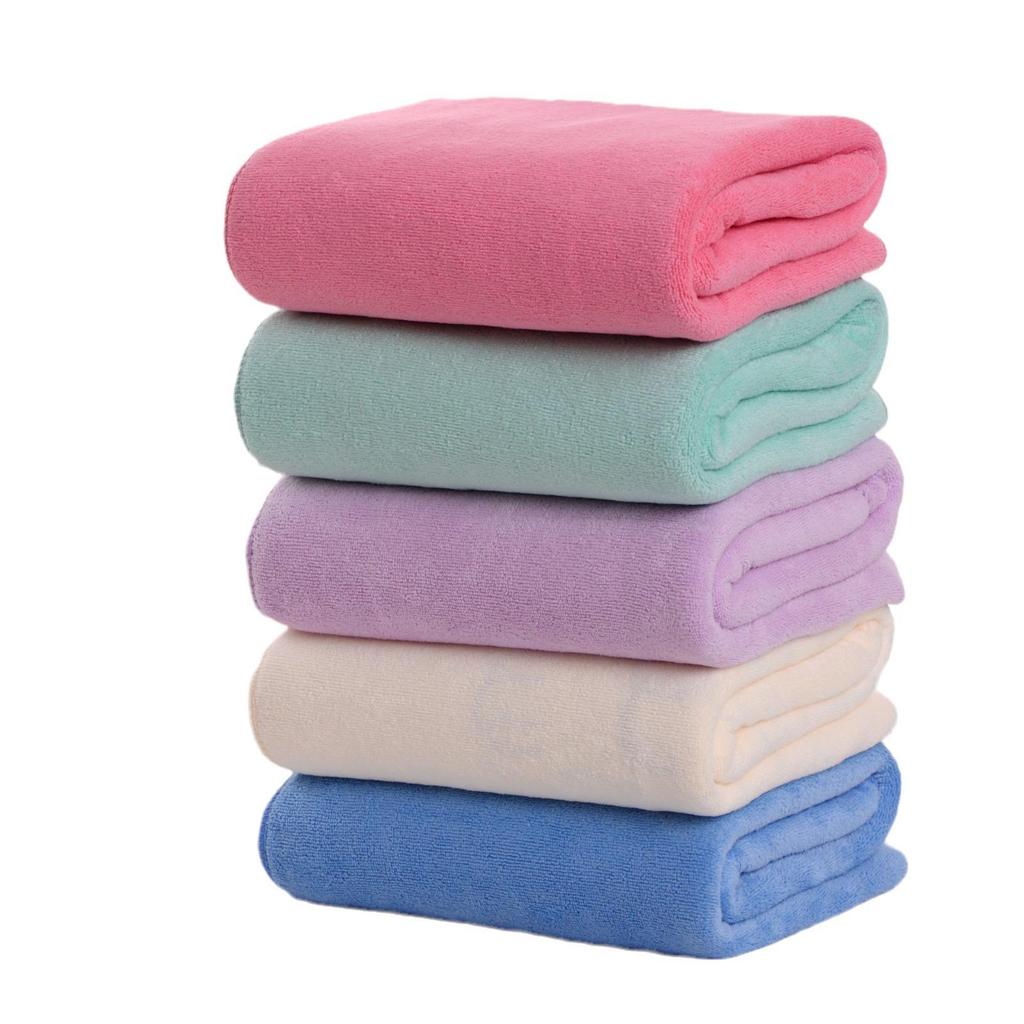 Ultra-Fine Fiber Quick-Dry Bath Towel - Soft, Absorbent, Lint-Free for Adults & Kids, Beach & Bath Use