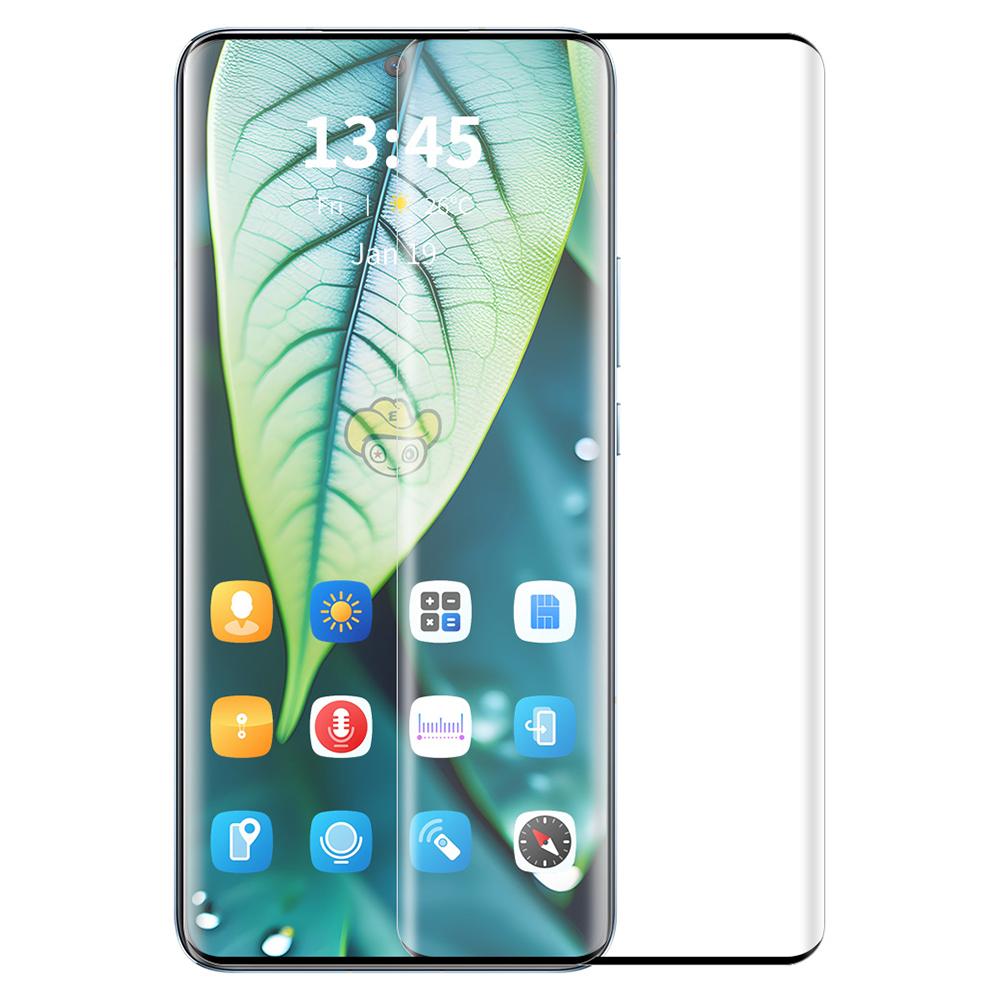 ENKAY HAT PRINCE For OnePlus 11 5G/10 Pro 5G/9 Pro 5G 3D Hot Bending Screen Protector High Aluminum-Silicon Glass Film Support Fingerprint Unlock