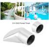 Directional Fan Shaped Fountain Nozzle Female Thread Landscape Spray Head for SPA Swimming