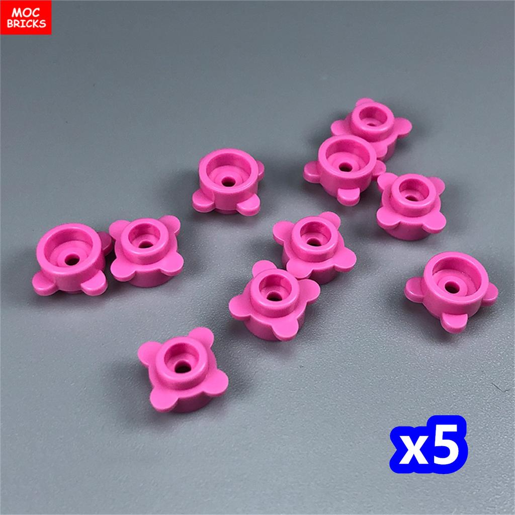 50pcs MY OWN CREATION Blocks DO-IT-YOURSELF plant Plate Round 1x1 Flower Jungle Garden Tree House Scene 33291 Learning Building Blocks Children Gifts