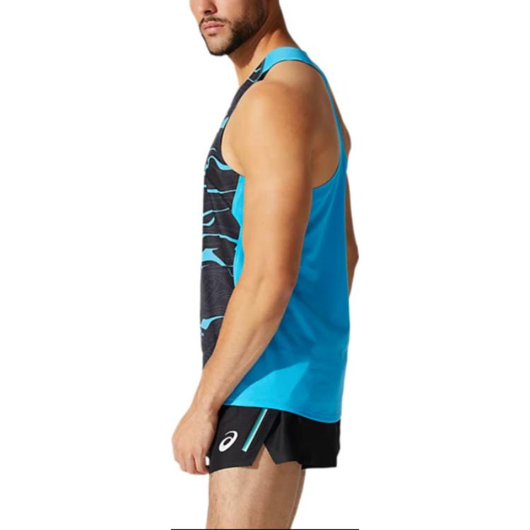 Asics Tank Top Men's Aqua Green 2091A353-403