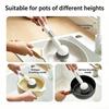 Soap Dispensing Dish Brush Long Handle Adjustable Heavy Duty Scrubber for Kitchen Pot Pan Dishwashing Use