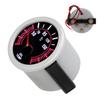 52mm2in Car Oil Temperature Gauge with White Light Universal Automobile Accessory 12V