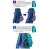 [Radweather] Backpack 40L Foldable Peacock Green