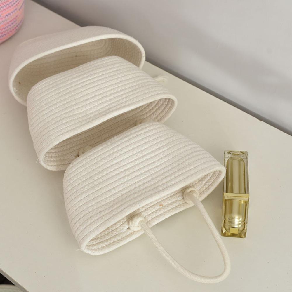 Mehrzweck Wandhängender Aufbewahrungskorb Handgewebte Tür-Aufbewahrungstasche Haushaltsdekoration