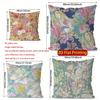 Bohemian Floral Paisley Throw Pillow Covers Pattern Cushion Cover Suitable For Sofa Bedroom Car Pillow Cover
