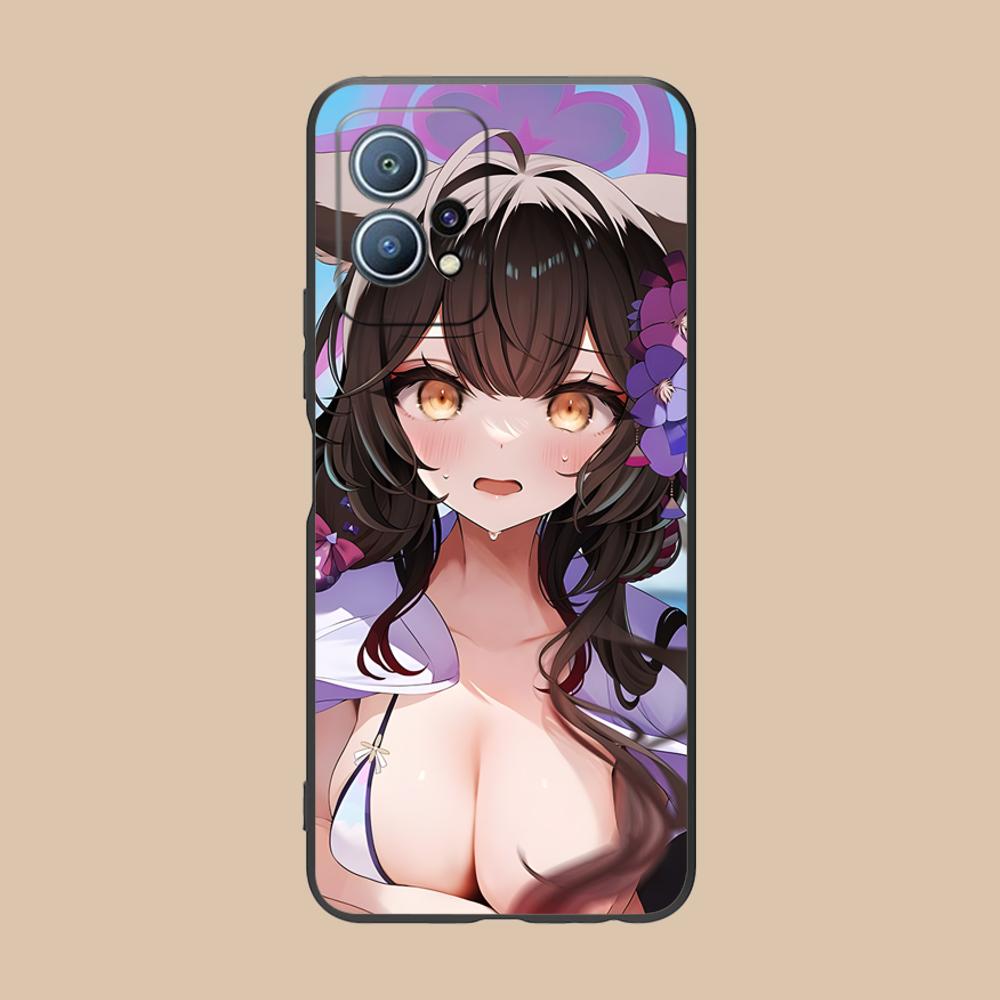 Blue Archive Kosaka Wakamo Phone Case for Huawei P60 P50 P40 P30 P20 P10 P9 P8 Pro Lite Plus Colorful Printing Cover Cellphones