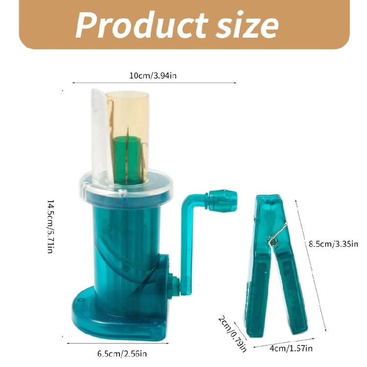 Knitting Tool Household Hand Spool Knitter Hand-Operated Weaving Knitting Machine Craft Bracelets Weave Tool