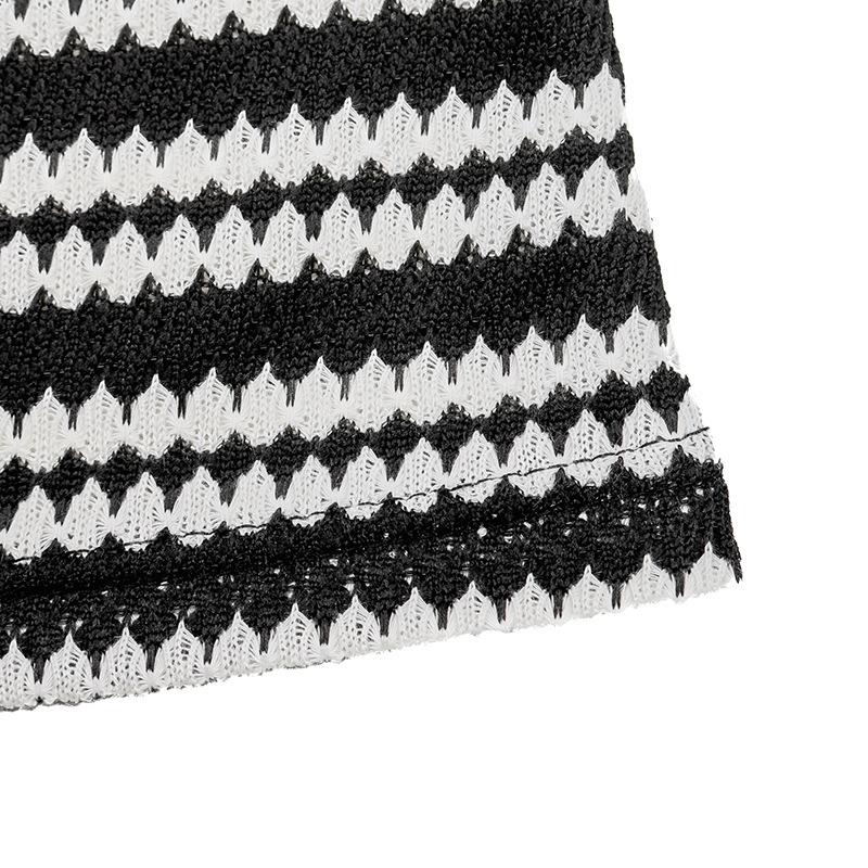 Womens Striped Sleeveless Knit Bodycon Long Maxi Dress