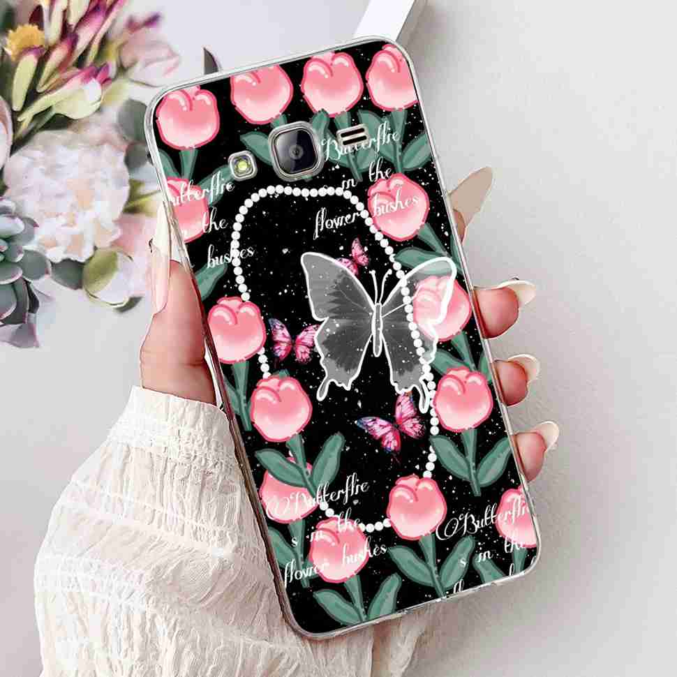 For Samsung Galaxy J5 Case Luxury Painted Cover Soft Slim Phone Case For Samsung J 5 J5 J500Y J500M 2015 Back Cover