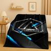 Retro L-Linkin Park Sign Rock Band Music Flannel Blanket,Ultra Soft Warm Plush Throw for Home Bedroom Bed Sofa Cover Camping