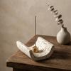 Minimalist Cement Incense Holder Handmade Mosquito Incense Holder Aromatherapy Base Office Use