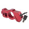 Handlebar Motorcycle Motorbike Throttle Grip Lock Anti Theft Brake Lock Level