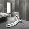 RV Hand Held Shower Head On Off Switch Chrome 3 Spray Water Pressure Hose Camper
