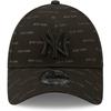 Casquette 9FORTY - NEW ERA - New York Yankees - Monogram Noir - Réglable - 100% Coton