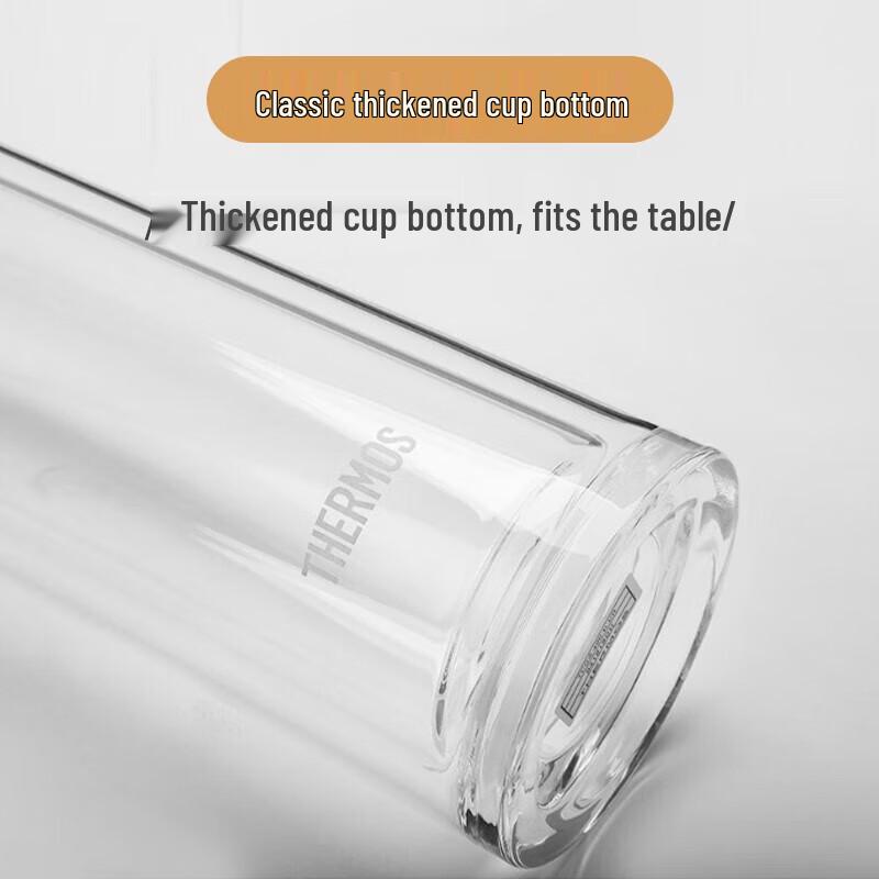 Thermos TCGE-300 Double Wall Glass Tea Bottle 300ml