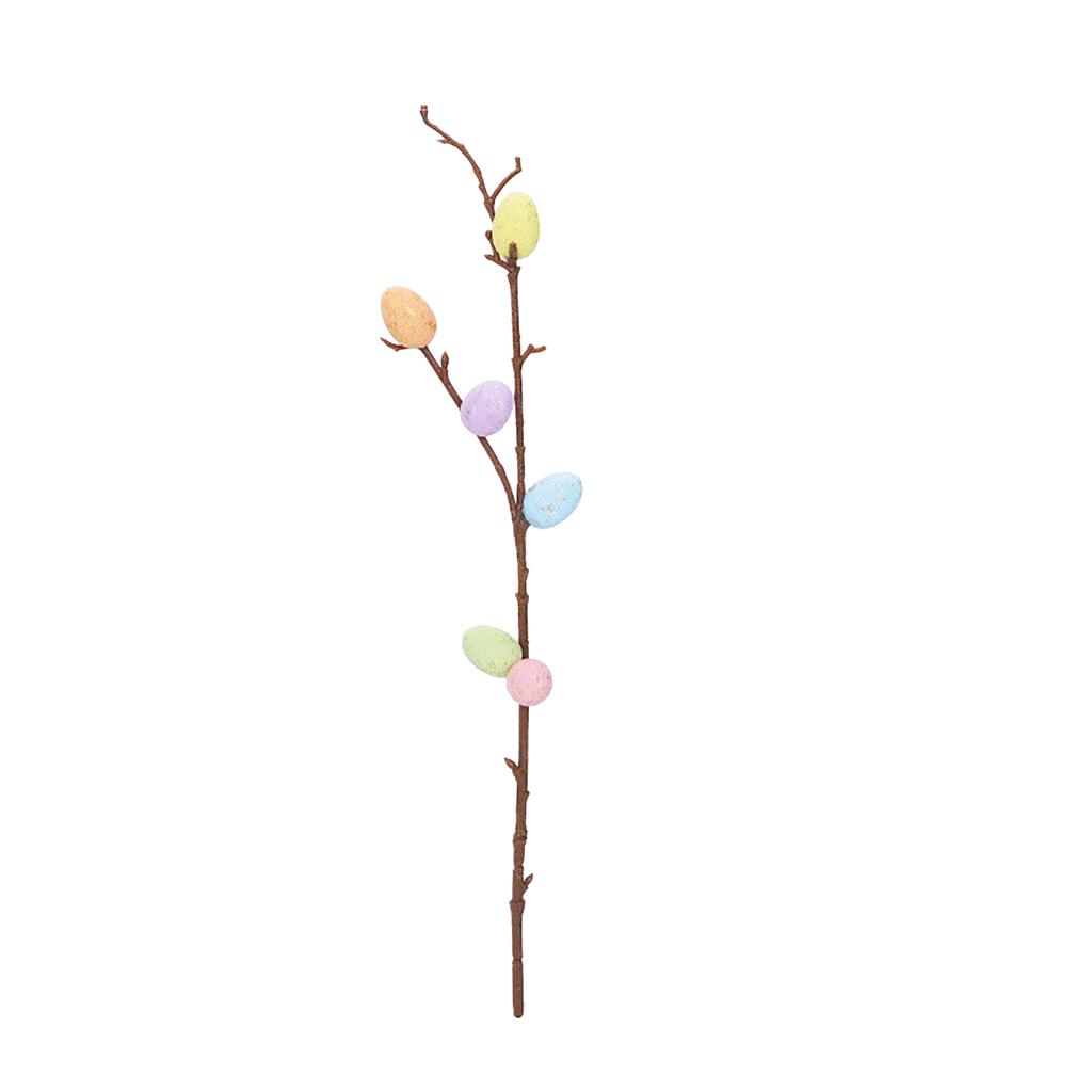 Artificial Easter Tree Branches, Spring Flower Stems, Festival Easter Eggs, Floral Arrangements For Tree Branches, And Desktop Decoration Arrangements