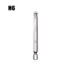 Electroplating Screwdriver Bit For Automotive H1.5-H10