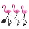 3 in 1 LED Flamingo Solar Power Licht für Outdoor wasserdichte Hof Garten Rasen Lampe