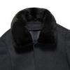 Winter cashmere coat men's medium-length thickened down liner warm coat middle-aged dad wool woolen top