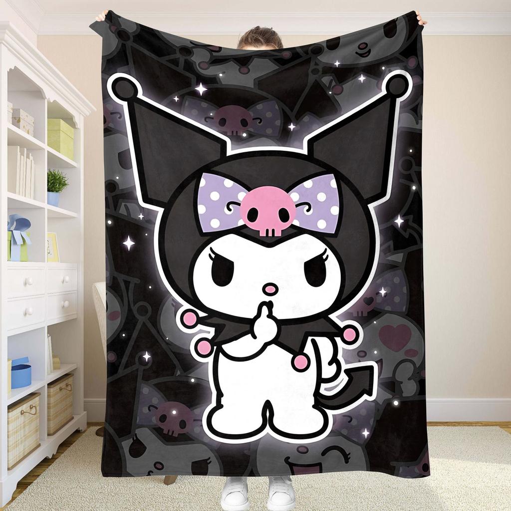 Double Bed Blankets and Throws K-Kuromis Fluffy Soft Blankets for Decorative Sofa Blanket Summer Comforter Bedspread on the Bed
