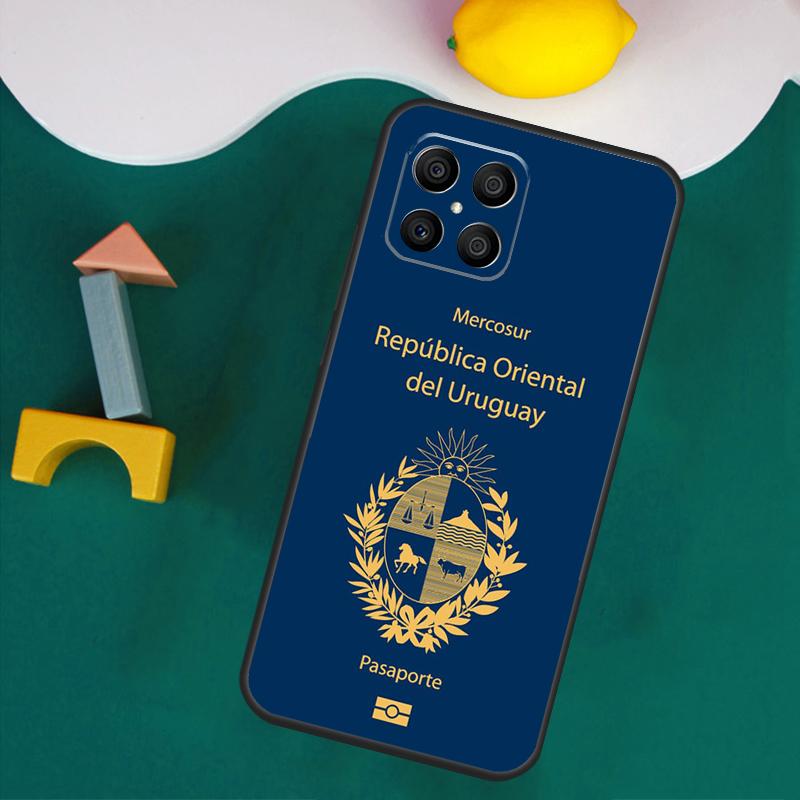 Uruguay Flagge Hülle Für Honor Magic 7 Pro 5 6 Lite Honor 200 Pro 50 70 90 X9a X8a X8 X9 X8b X9b X9c Cover