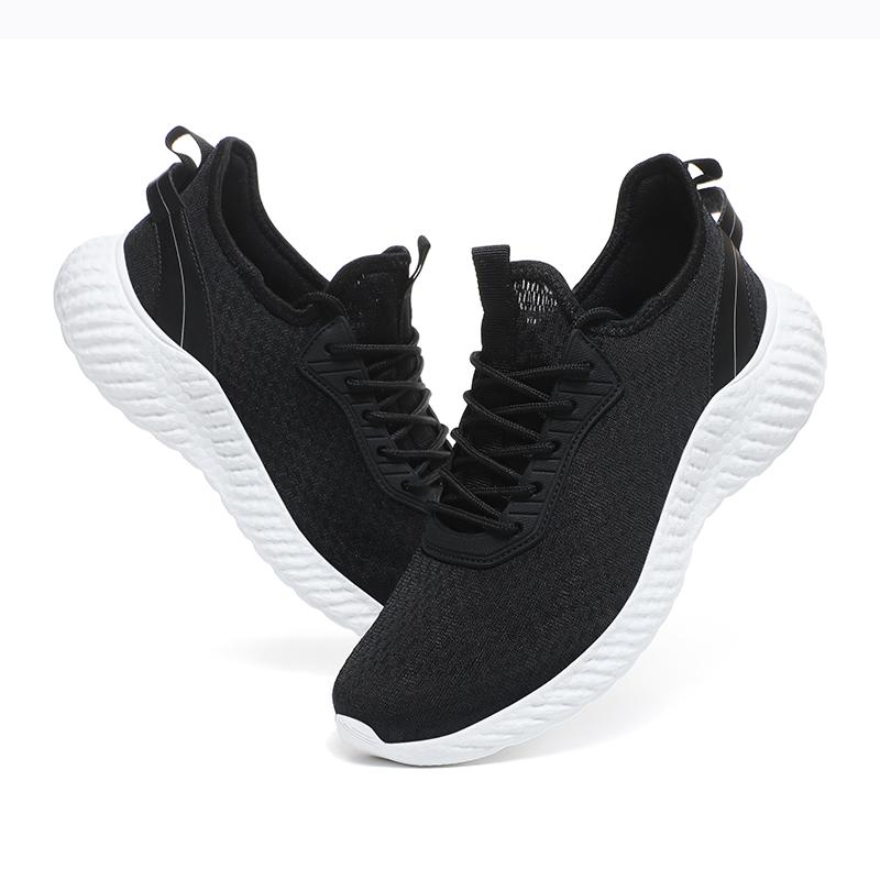 39-48 Black Casual Sports Shoes Casual Men's Shoes Lightweight Soft Bottom Casual Running Shoes