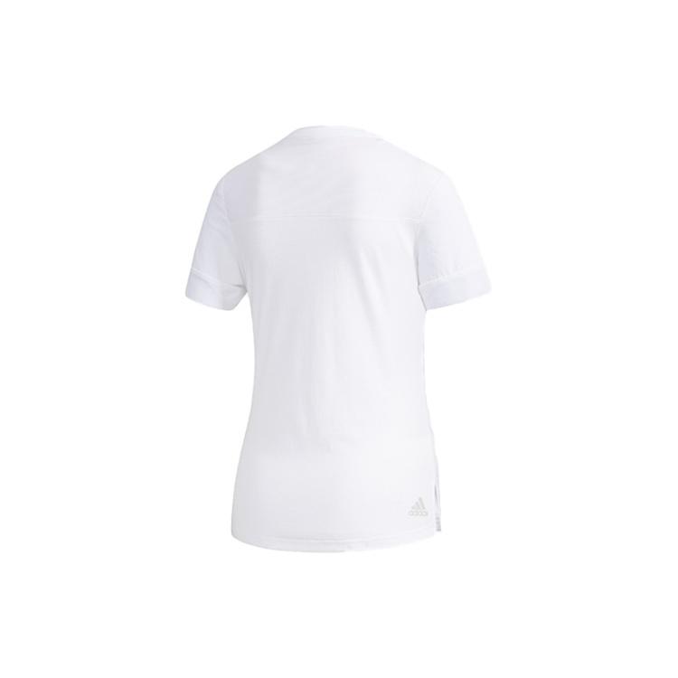 (WMNS) adidas Sports Stylish Short Sleeve 'White' Women's DY8612