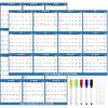 2026 Dry Erase Calendar for Wall - 2026 Calendar Dry Erase, Yearly Wall Calendar, 48" X 32", Jan.2026 - Dec.2026, 2026 Wall Calendar Dry Erase, Large