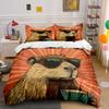 Sunglasses-wearing Marmot Sipping Coffee. Bedding Sets Duvet Cover Sets Duvet Covers Pillowcases(1 * Duvet Cover 2 * Pillowcases Without Duvet Insert)