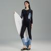 Womens Full-Body Rash Guard Wetsuit Long Sleeve UV Protection Quick-Dry Snorkeling Swimsuit Stretchy Lightweight