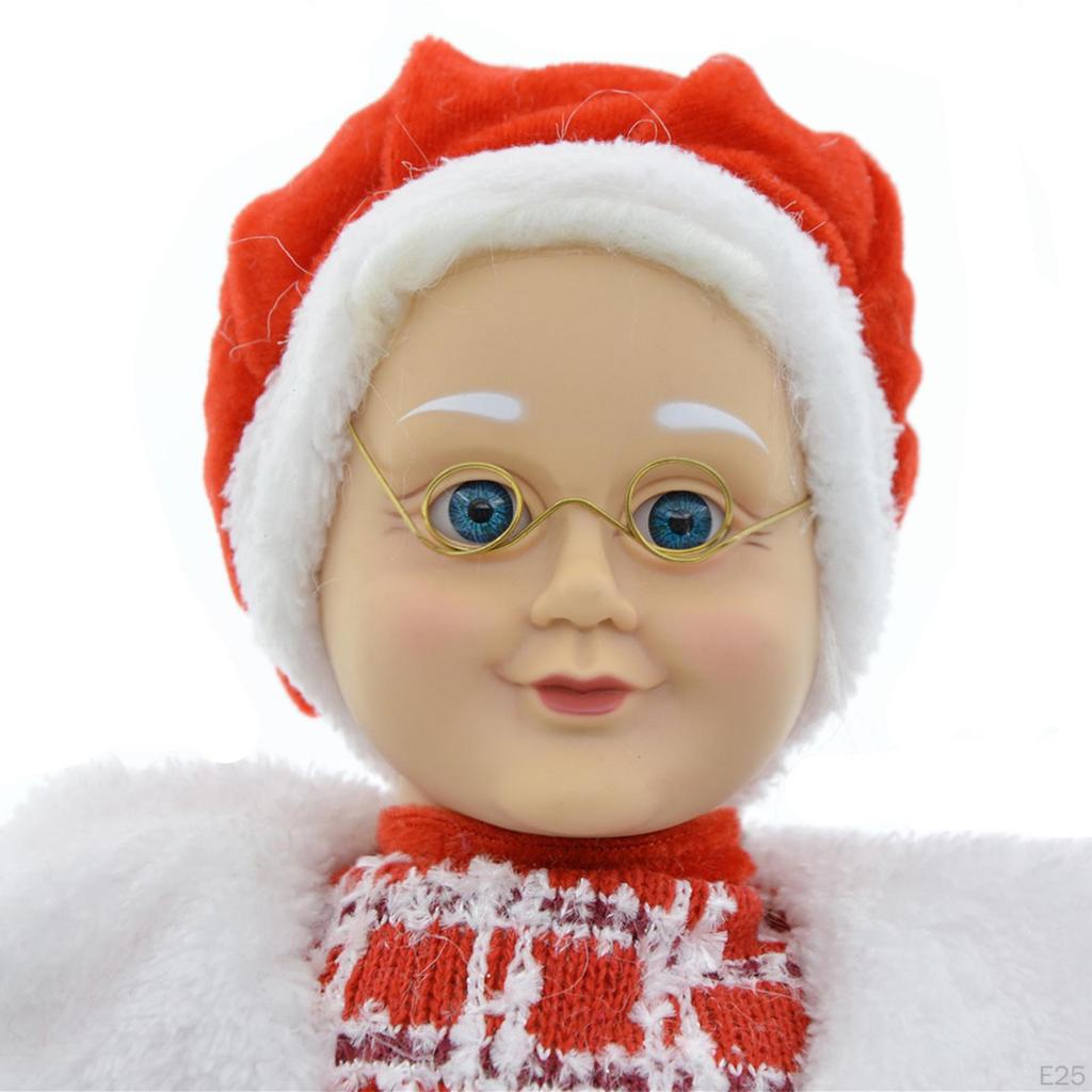 Santa Claus Figurines, Standing Figurines Decorations Gift for Indoor Home Office