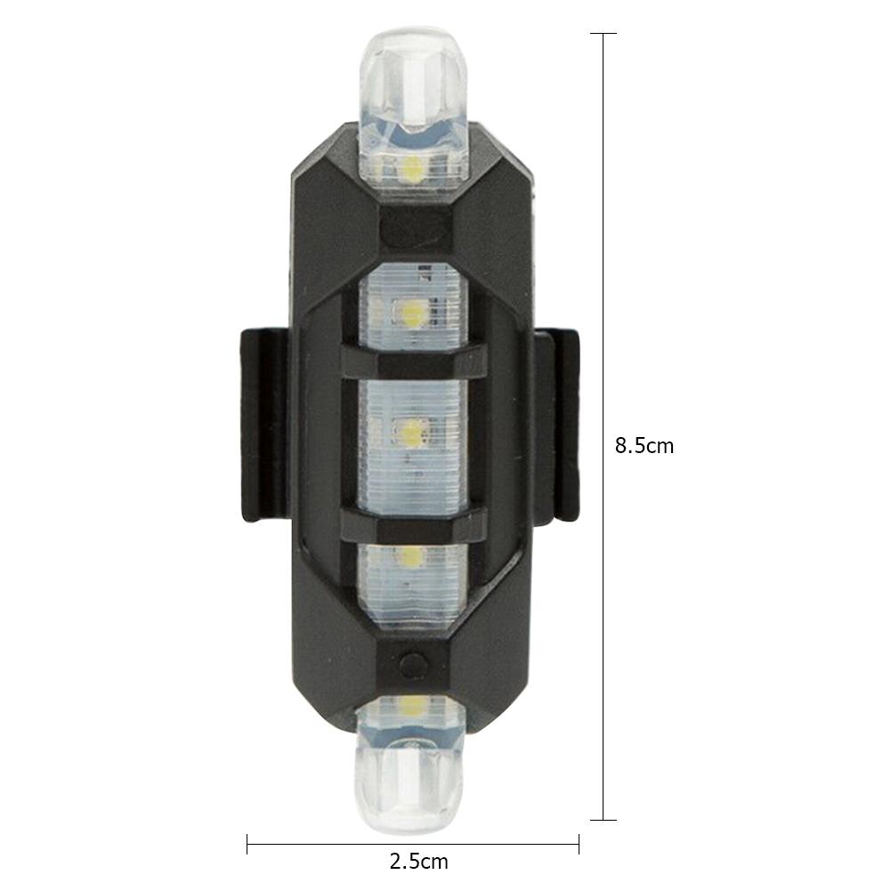 2 buc. Lumină de Avertizare Scuter Scuter Electric Siguranță Nocturnă Stop cu Luminozitate Ridicată Lanternă LED Impermeabilă pentru M365 Pro