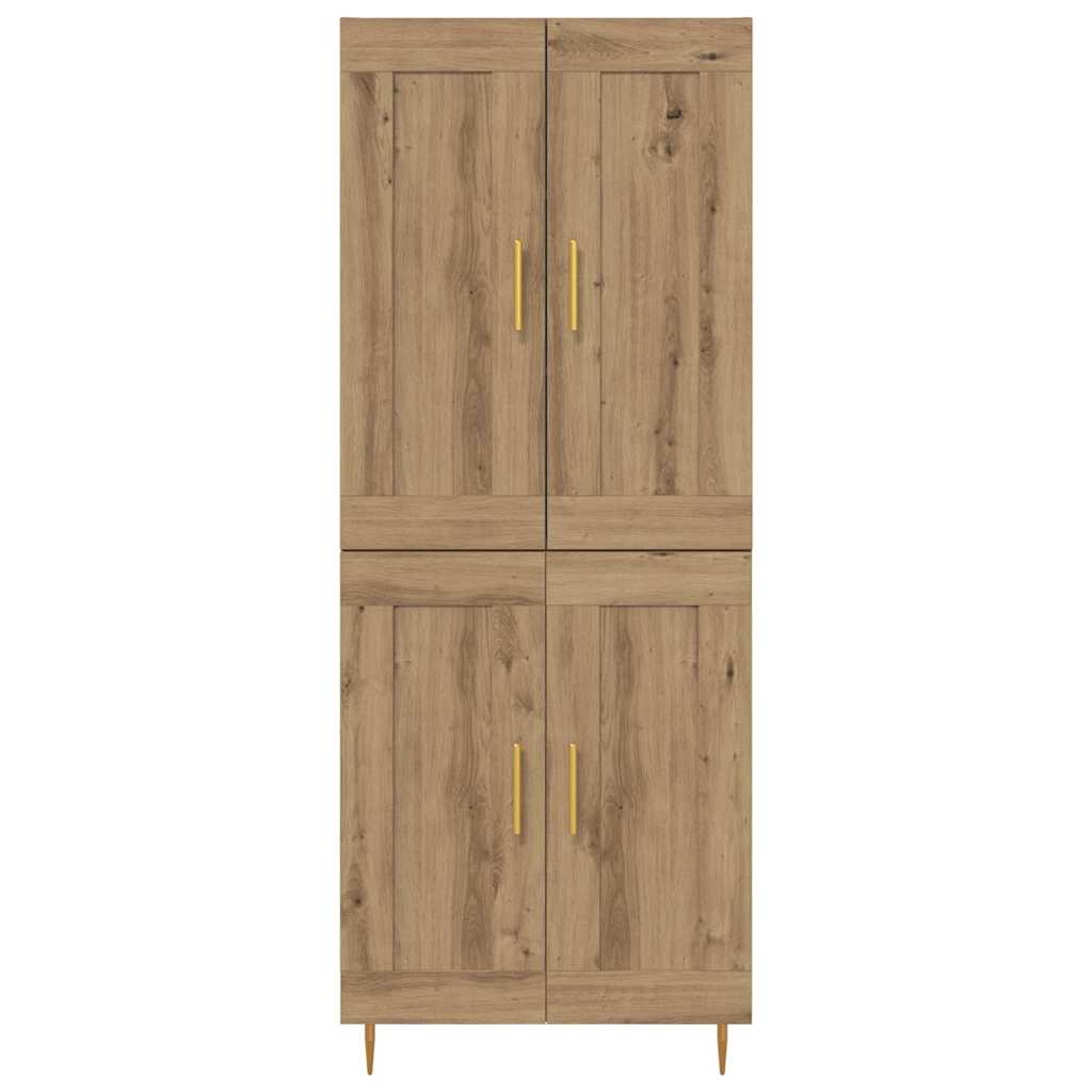 Highboard Artisan Oak 69.5 x 34 x 180 cm Particleboard