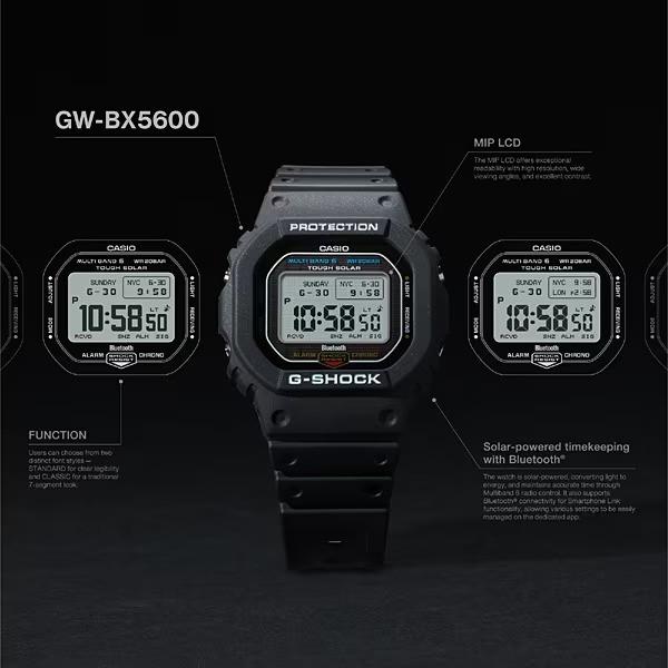 Casio G-SHOCK GW-BX5600-1JF MIP LCD Tough Solar Bluetooth Multiband 6 JDM