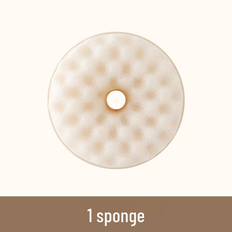 Double-Sided Honeycomb Sponge Scrubber for Kitchen Cleaning