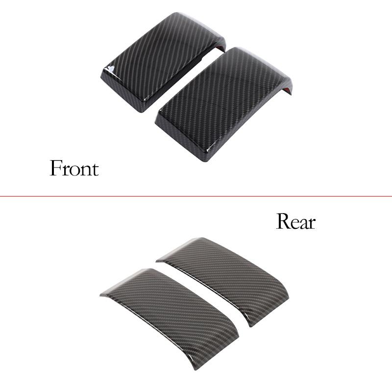 ABS Carbon Fiber/Glossy Black For Mercedes Benz G Class W465 2025 Car Front Rear Bumper Trim Cover Car Accessories