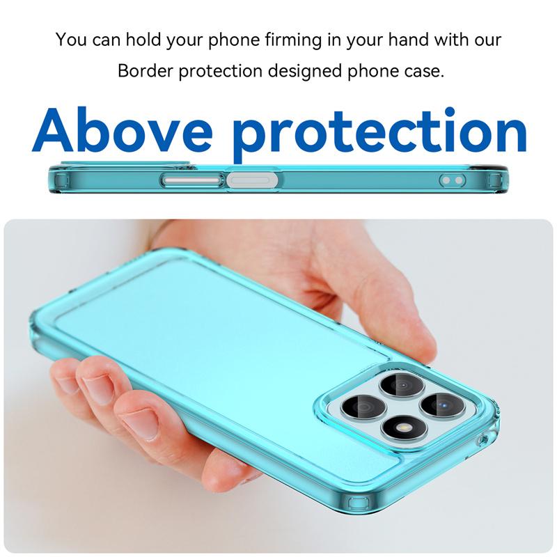 Custodia Protettiva Trasparente in Silicone TPU per Honor X8b X7b 5G X9a X8a X7a 4G Magic 5 Lite Cover Protettiva Candy Clear Fundas Coque Shell