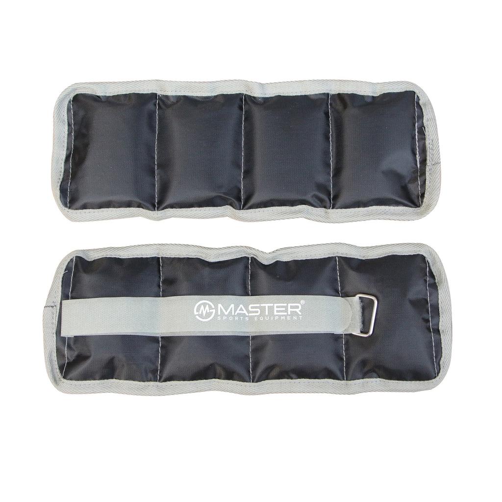 Fitness weights for wrists and ankles MASTER 2 x 0.5 kg - oxford