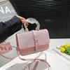 Simple New Solid Color Messenger Small Square Bag Handbag Small Fresh Shoulder Bag Versatile Bag