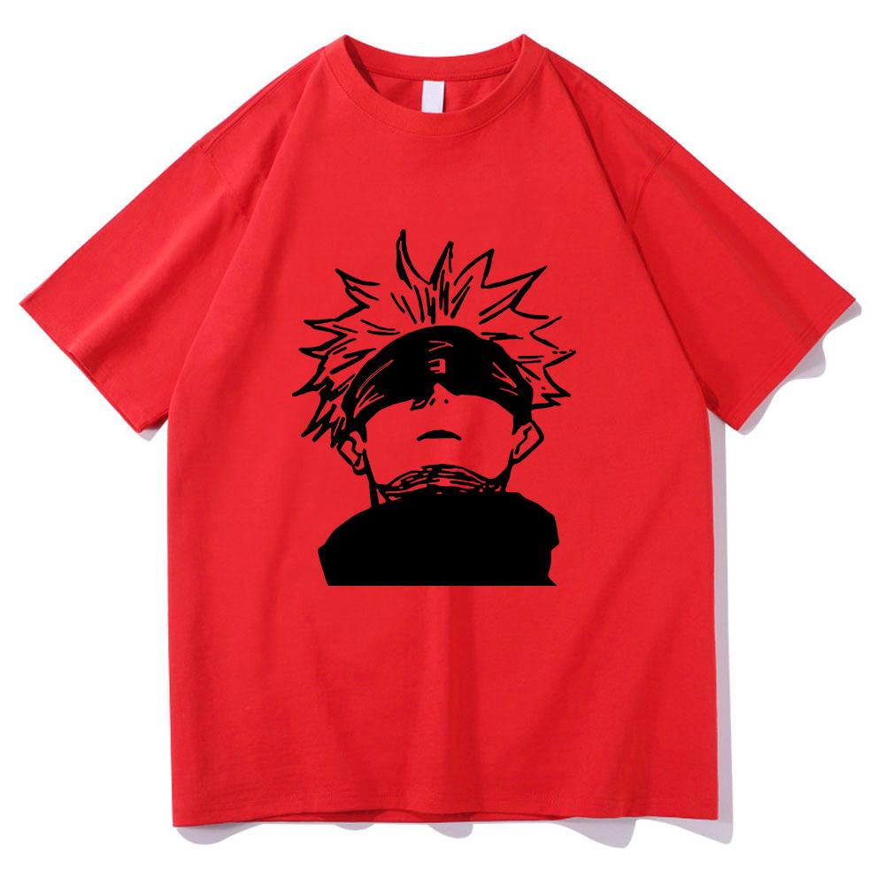Jujutsu Kaisen 2 T Shirt Unisex  Harajuku Satoru Gojo T-Shirt Hoodies Unisex  Anime Unisexga High Quality Streetwear Cotton Tees Shirts