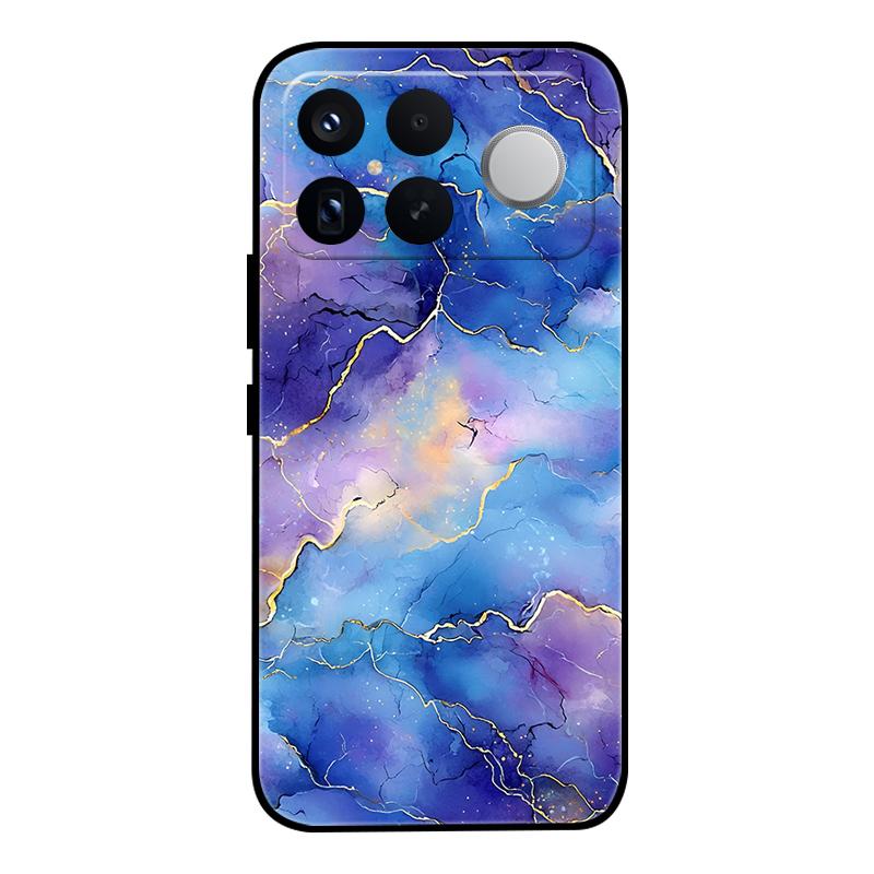 For Xiaomi Poco F8 Ultra Case Marble Painted Soft Matte Silicone Back Cover For Poco F8 Pro Redmi K90 Pro Max Full Phone Shell