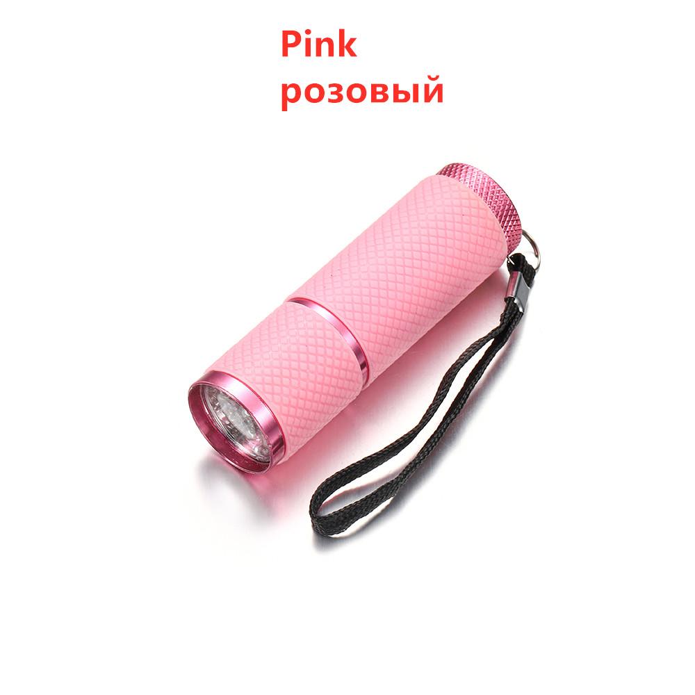 4 Colors UV Flashlight 9 Led Ultra Violet Totth Light Lamp For Epoxy UV Resin Cure Adhesive Glue DIY Jewelry Equipments Tool